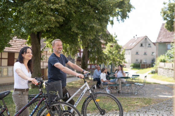Mit dem Fahrrad ins Museum
